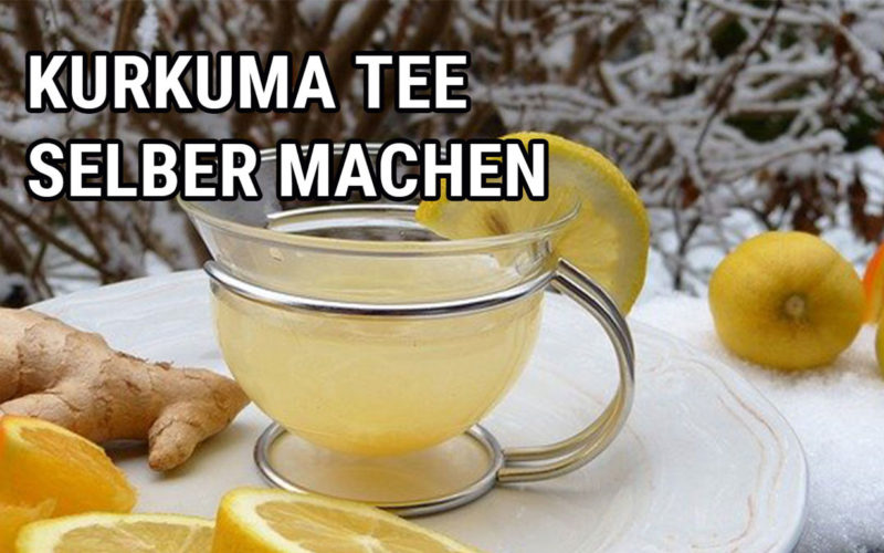 Kurkuma Tee selber machen- ein leckeres Rezept