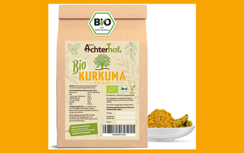 Bio Kurkuma Pulver mit Topbewertungen